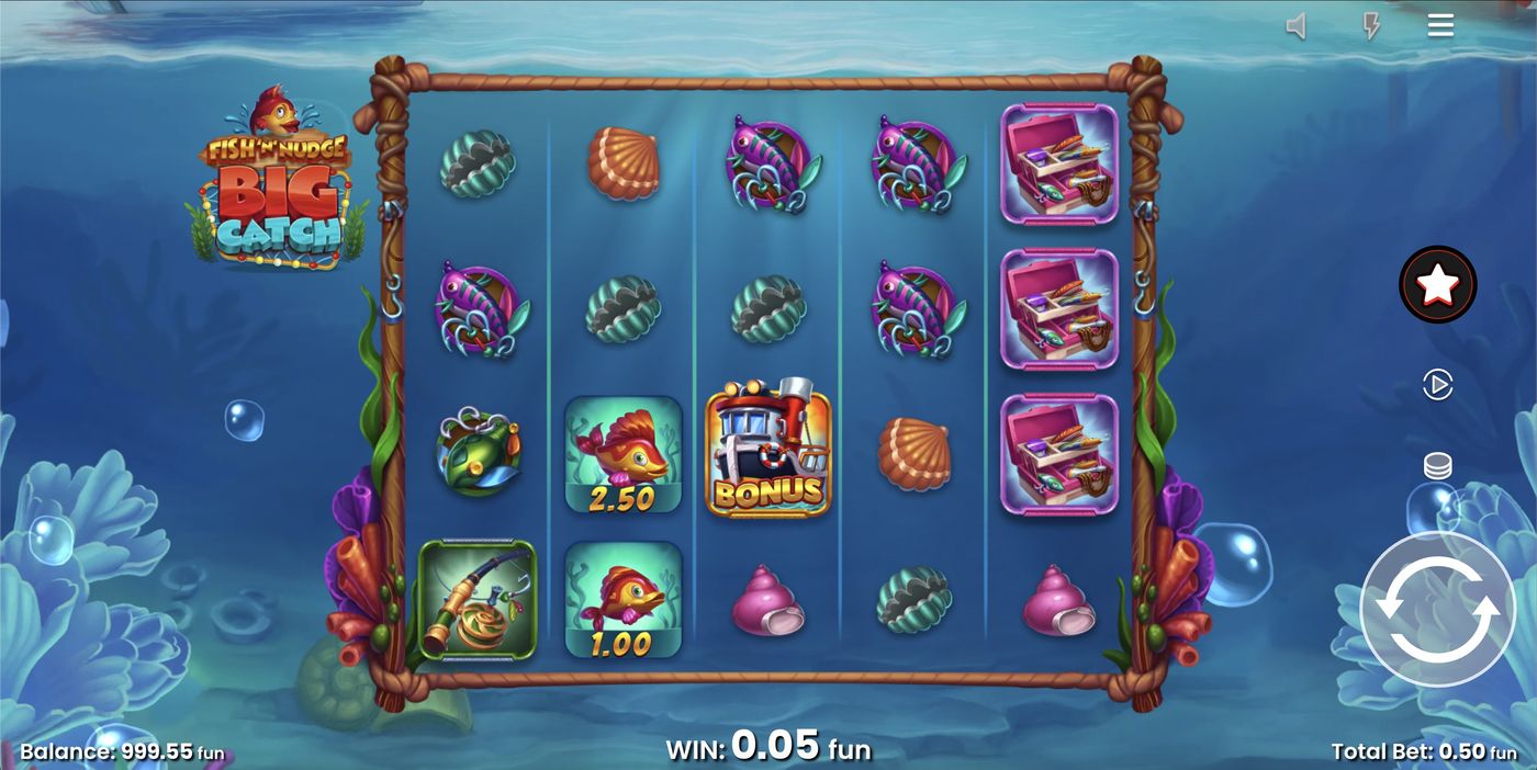 Fish 'n' Nudge Big Catch: image of winning