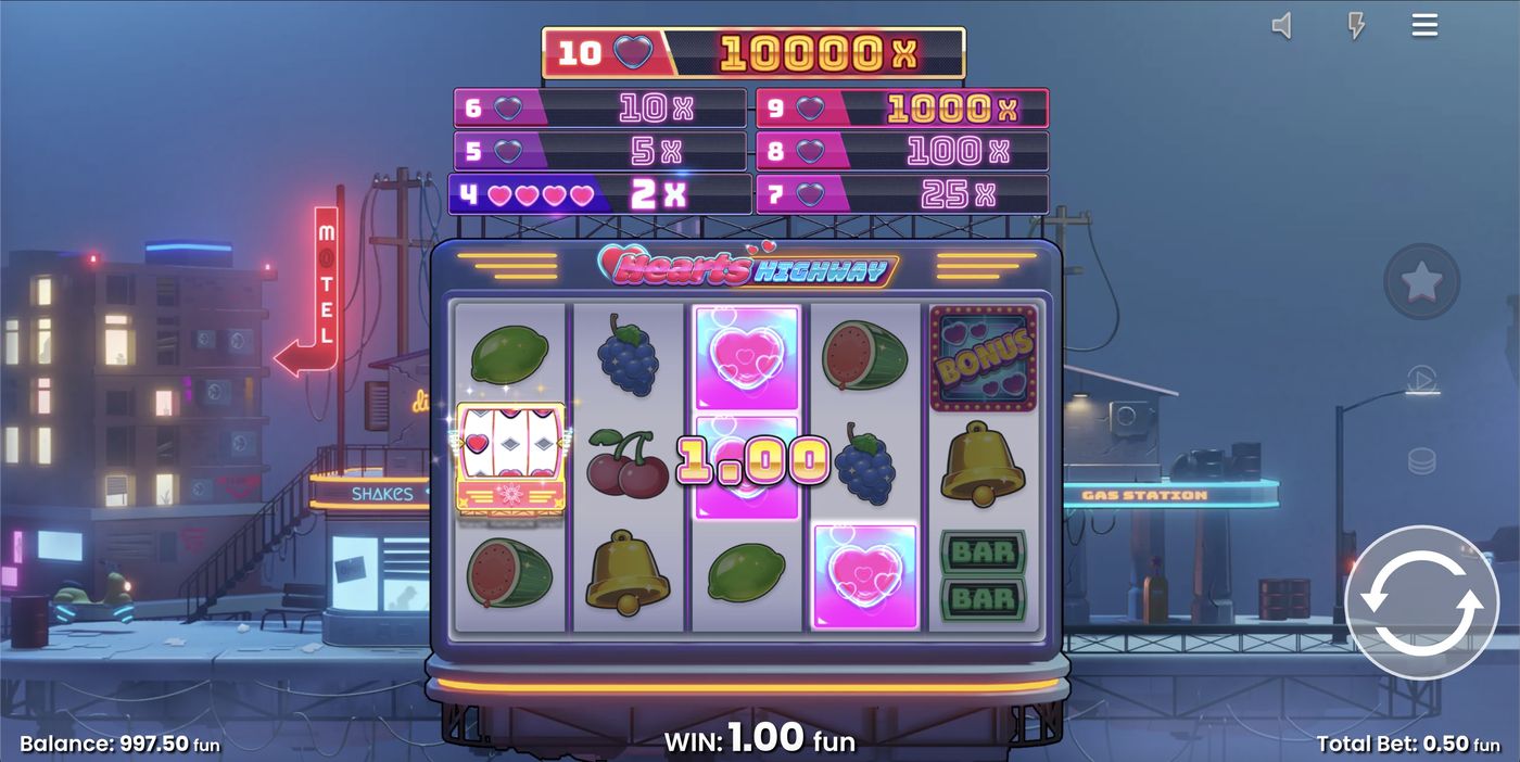 Hearts Highway: image of winning