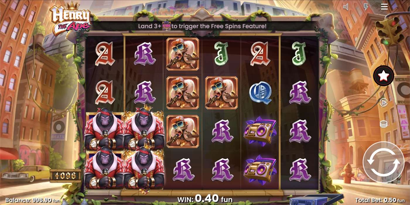 Henry The Ape: image of winning