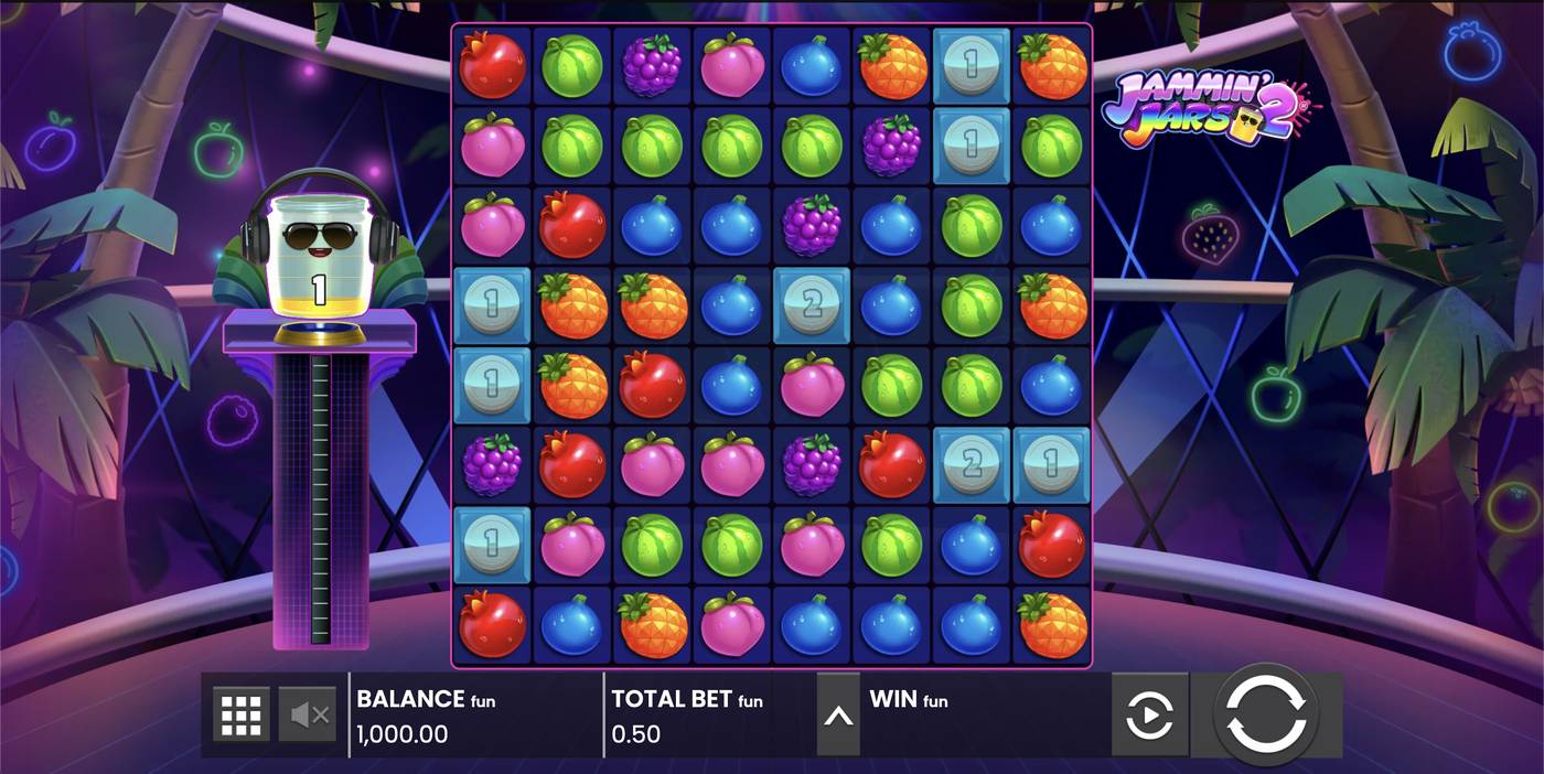 Jammin' Jars 2: image of main menu