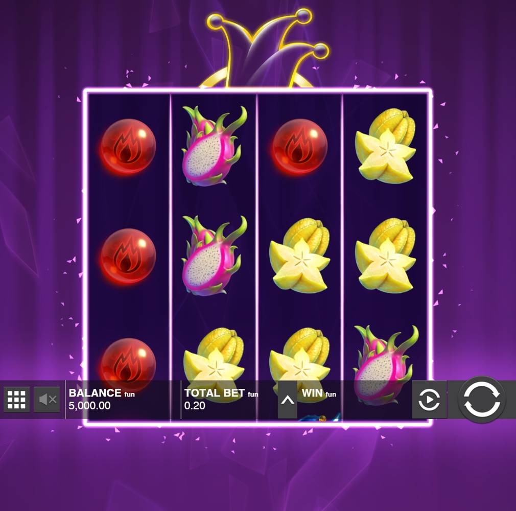 Joker Troupe: image of main menu