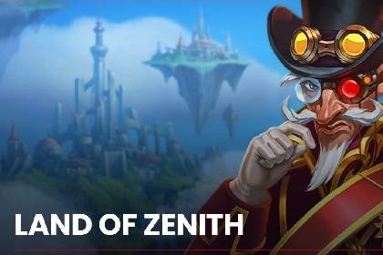 Land of Zenith Online Slot Logo