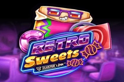 Retro Sweets Online Slot Logo