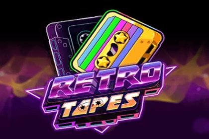 Retro Tapes Online Slot Logo