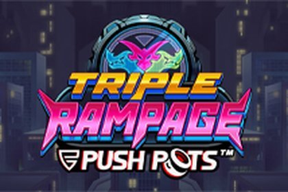 Triple Rampage Online Slot Logo