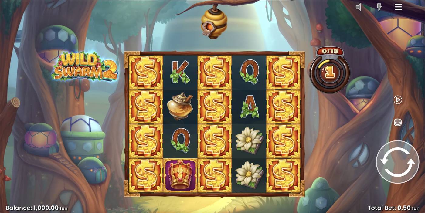 Wild Swarm 2: image of main menu