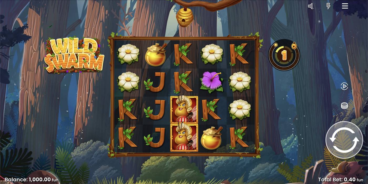 Wild Swarm: image of main menu