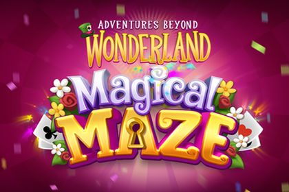 Adventures Beyond Wonderland Magical Maze Online Slot Logo