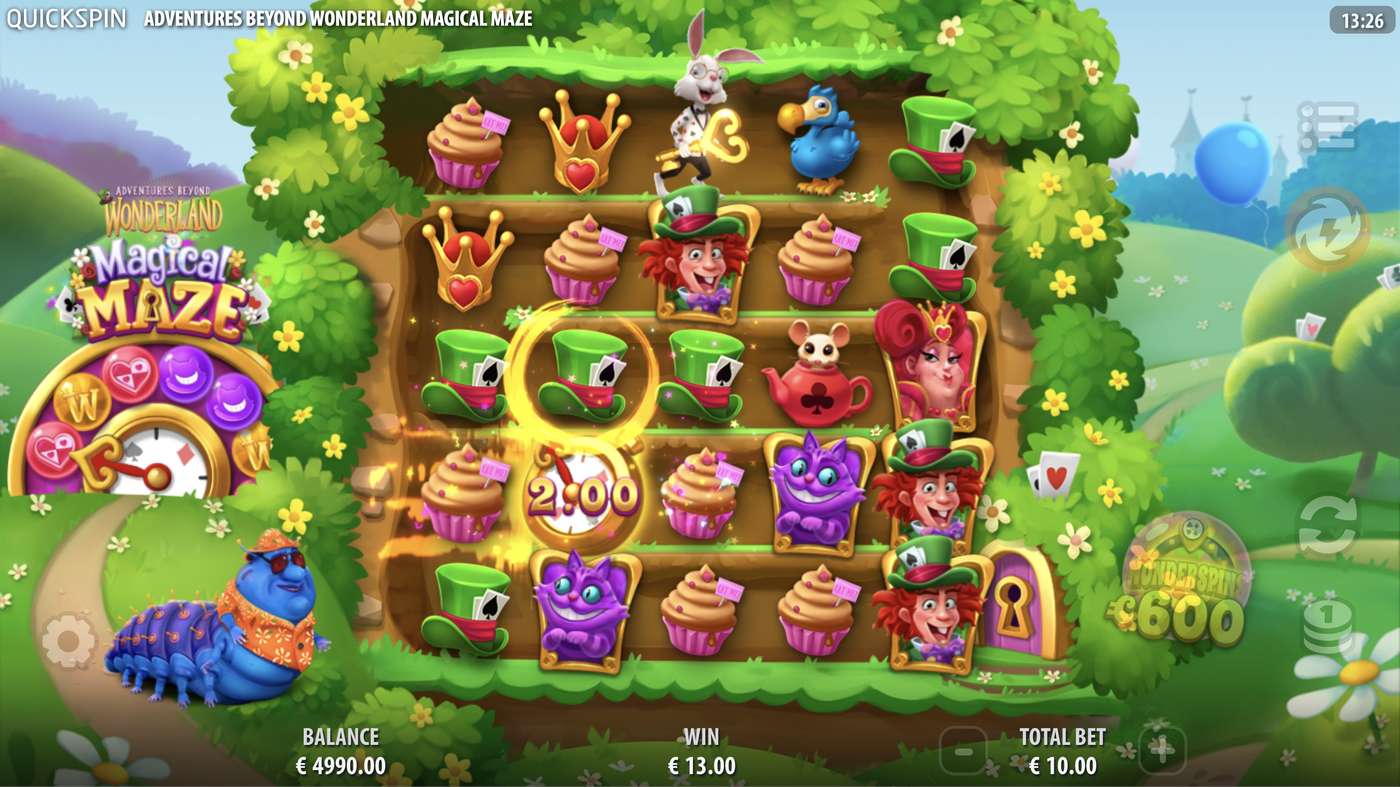 Adventures Beyond Wonderland Magical Maze: image of winning