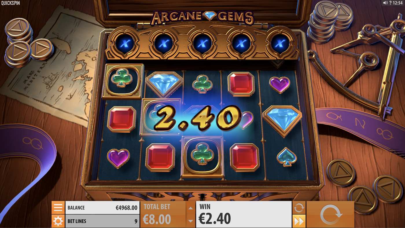 Arcane Gems: image of winning