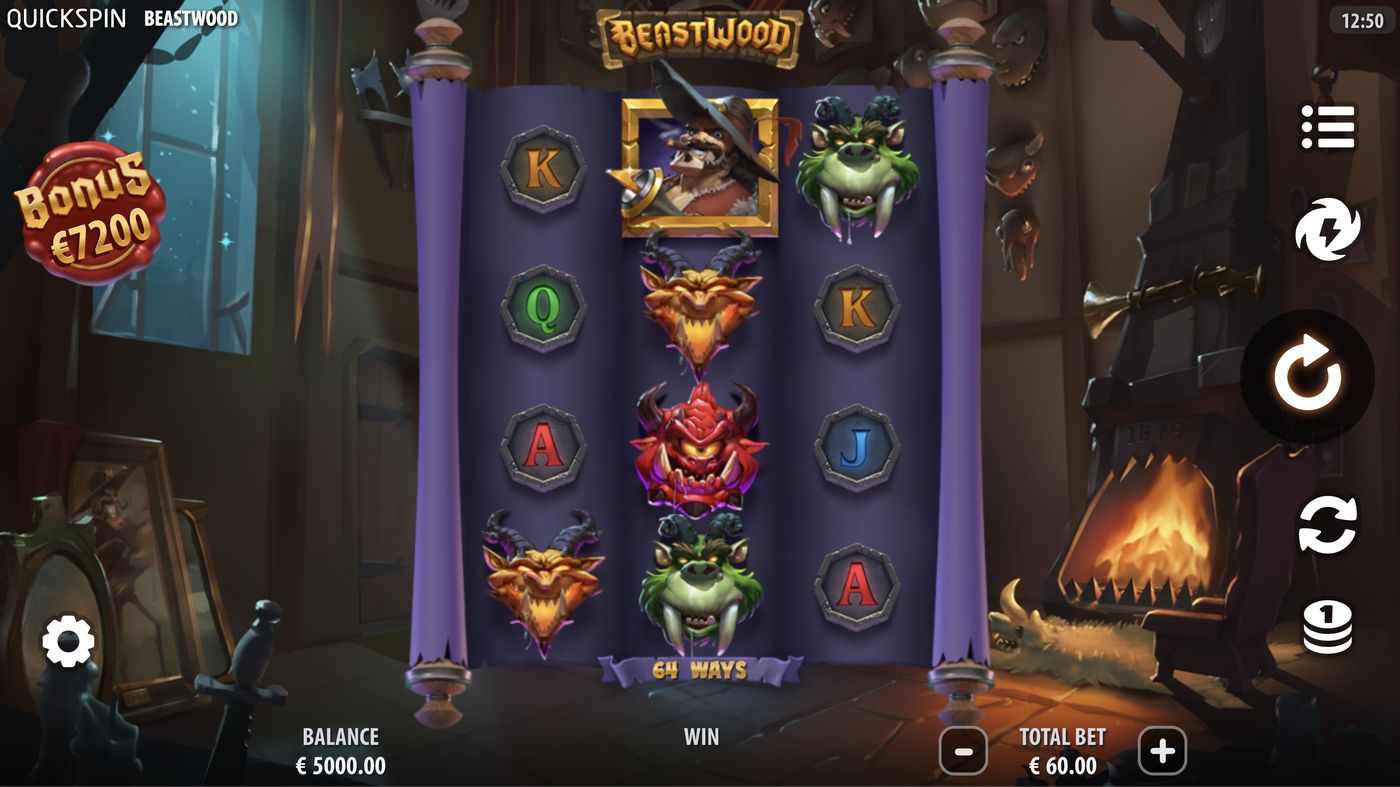 Beastwood: image of main menu