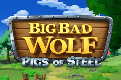 Big Bad Wolf Pigs of Steel Online Slot Logo