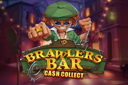 Brawlers Bar Cash Collect Online Slot Logo