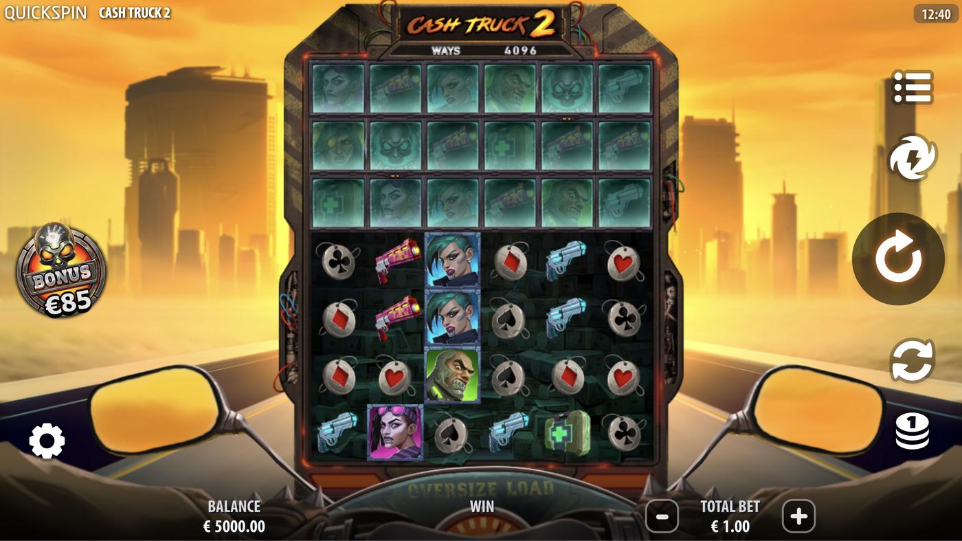 Cash Truck 2: image of main menu