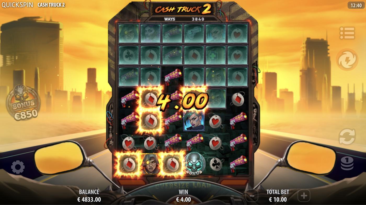Cash Truck 2: image of winning