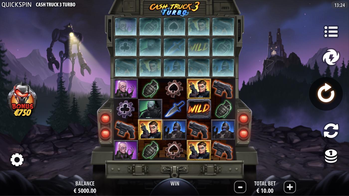 Cash Truck 3 Turbo: image of main menu