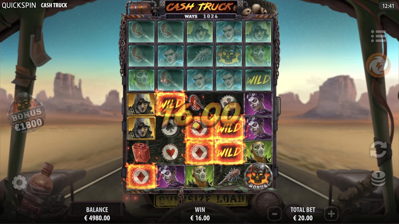 Cash Truck: image of winning