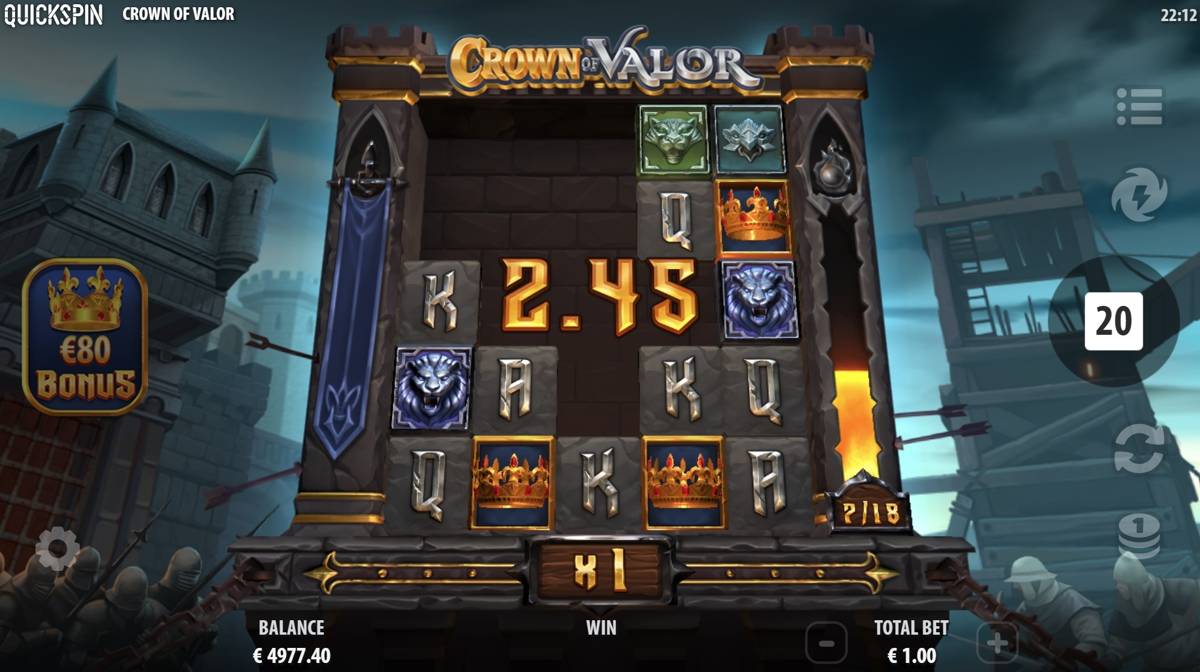 Crown of Valor: image of winning