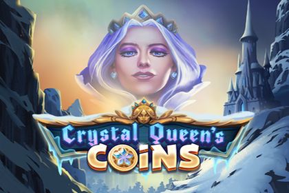 Crystal Queen's Coins Online Slot Logo