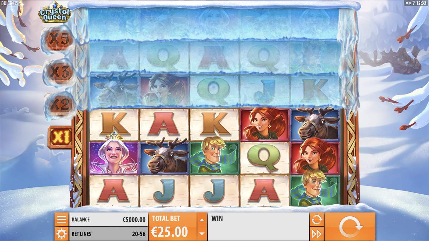 Crystal Queen: image of main menu