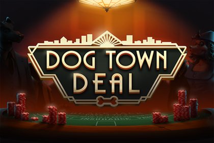 Dog Town Deal Online Slot Logo