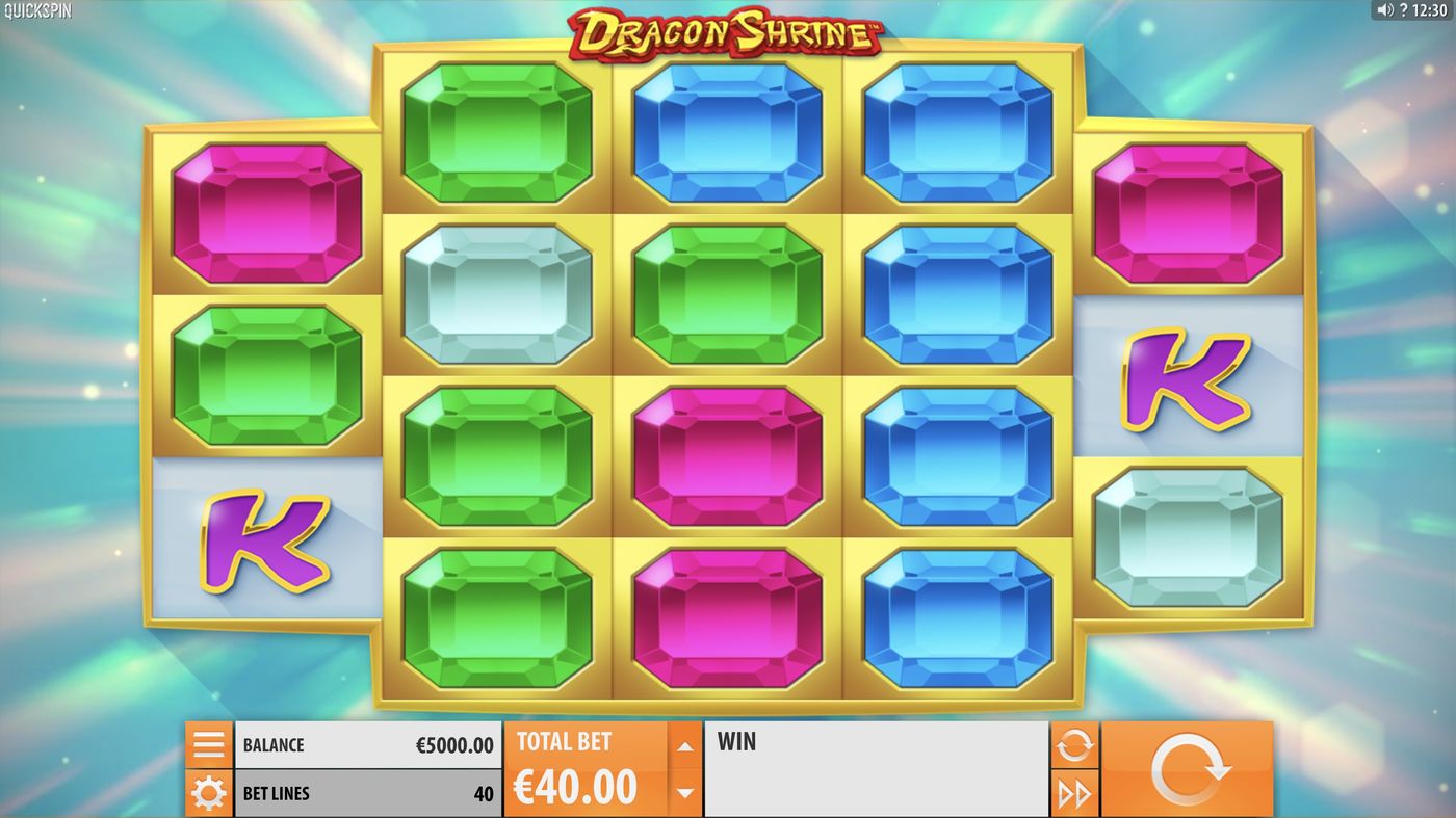 Dragon Shrine: image of main menu