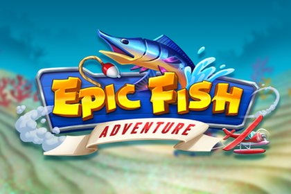 Epic Fish Adventure Online Slot Logo