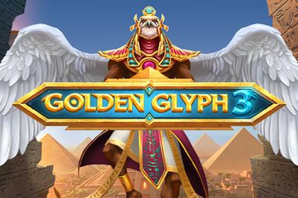 Golden Glyph 3 Online Slot Logo