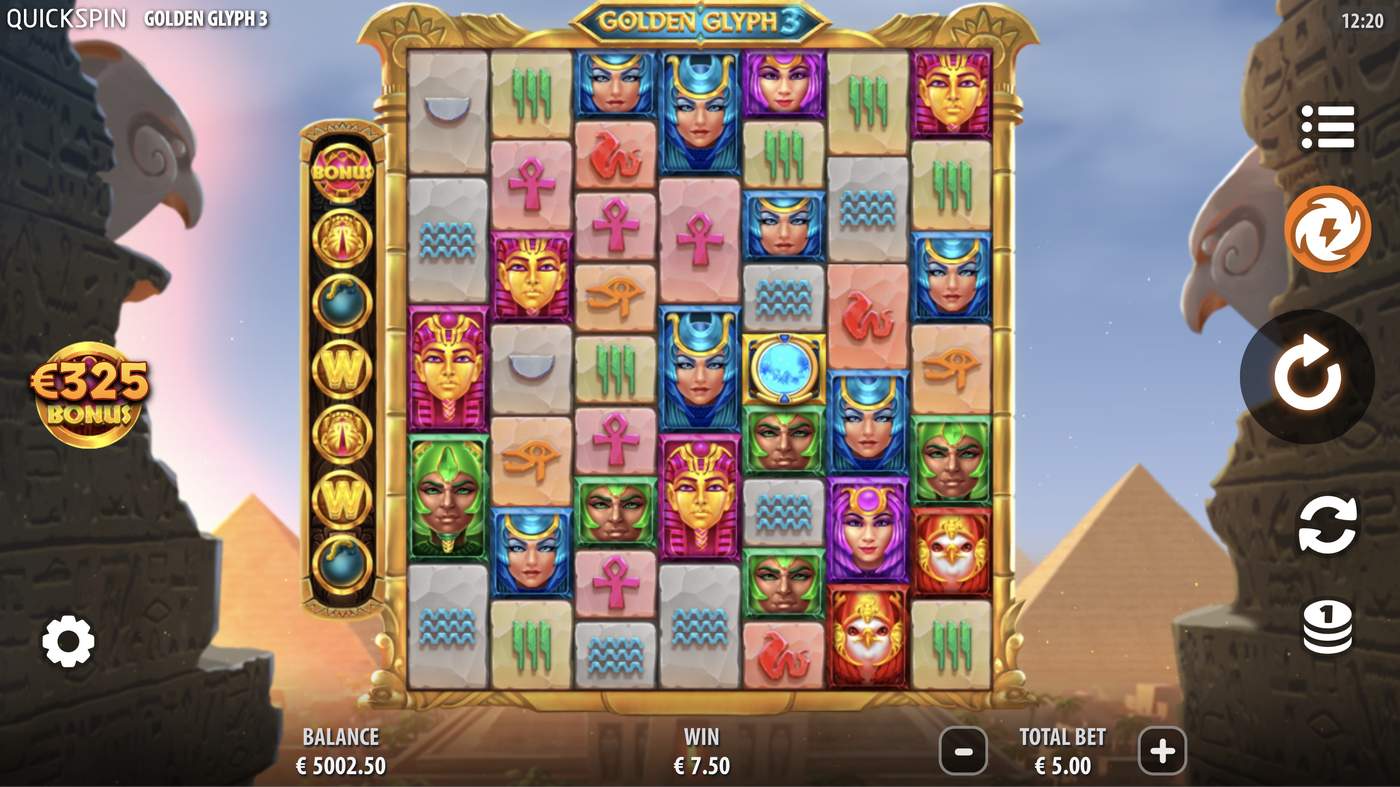 Golden Glyph 3: image of winning