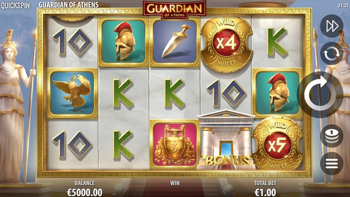 Guardian of Athens: image of main menu