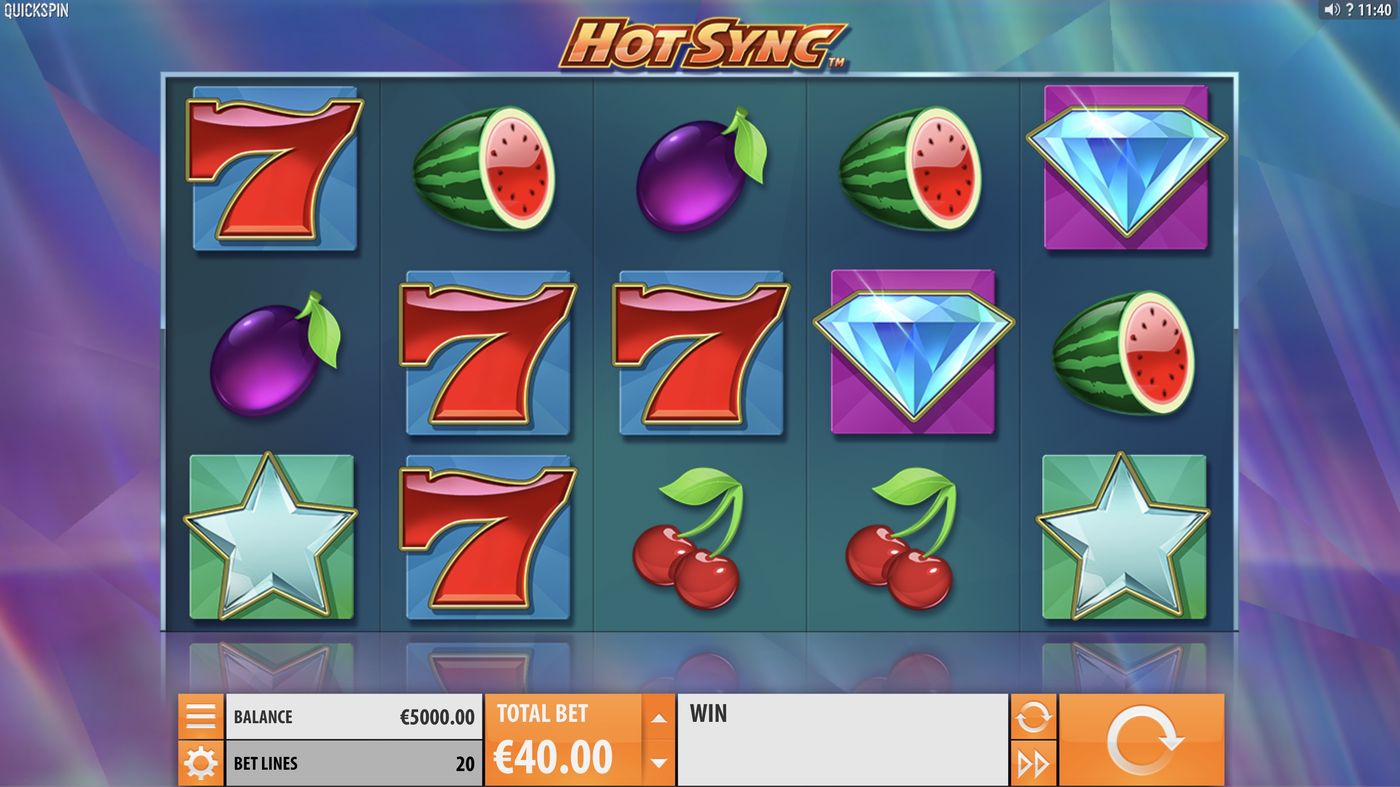 Hot Sync: image of main menu