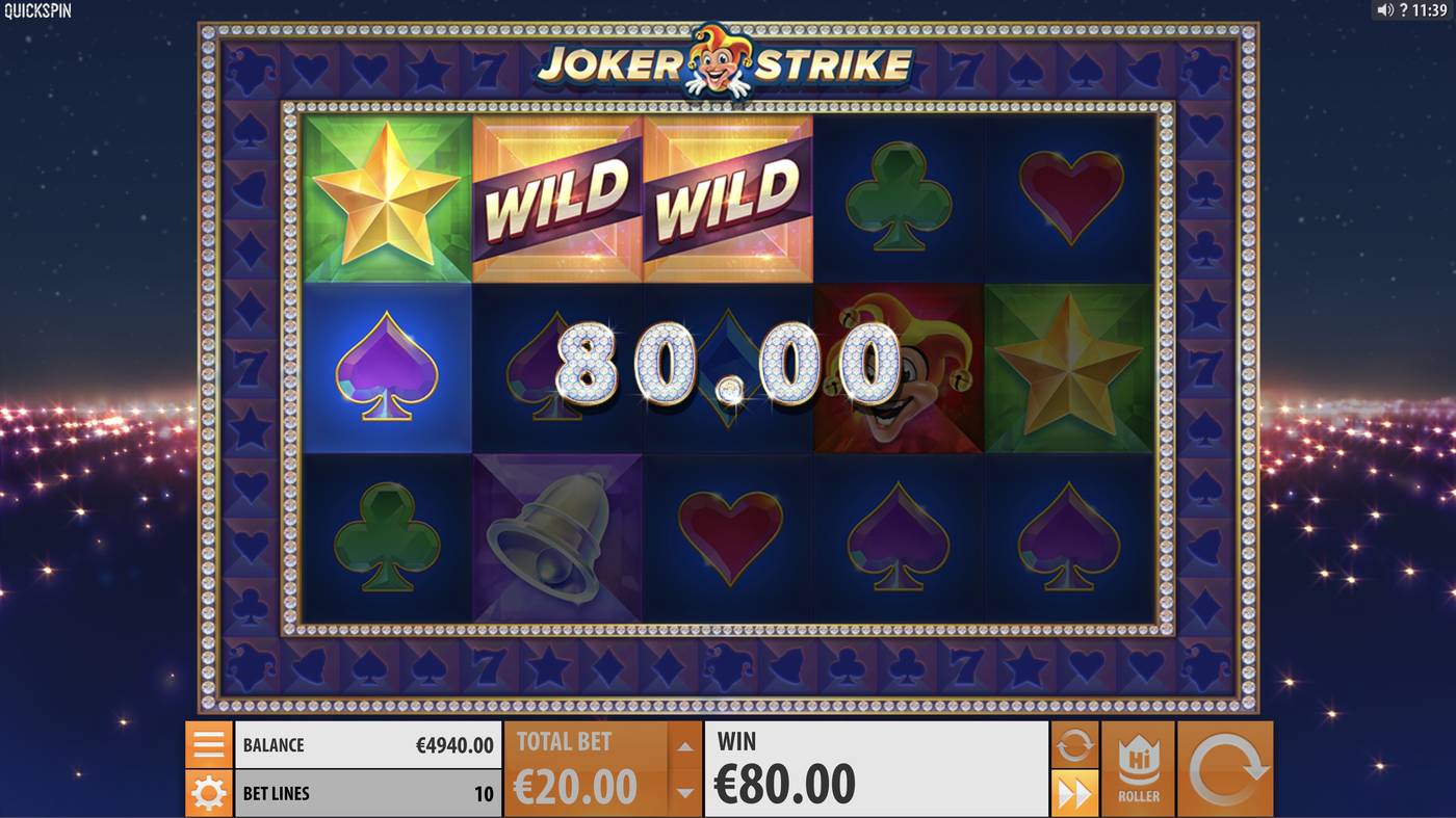 Joker Strike: image of winning