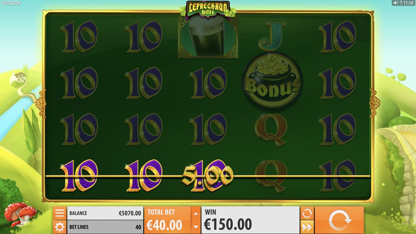 Leprechaun Hills: image of winning