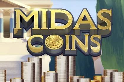 Midas Coins Online Slot Logo