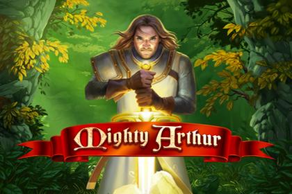 Mighty Arthur Online Slot Logo