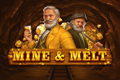 Mine & Melt Online Slot Logo