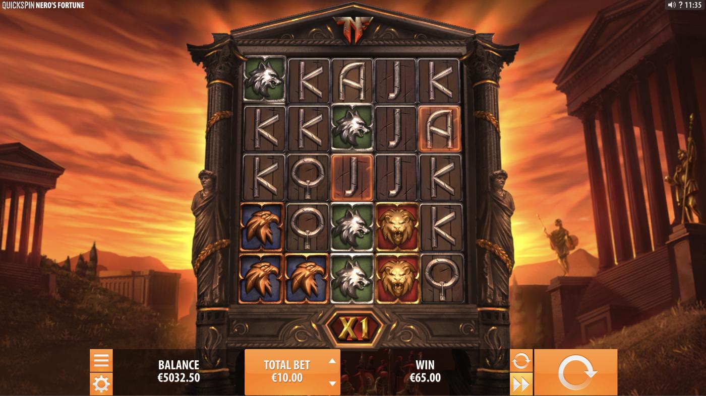 Nero's Fortune: image of winning