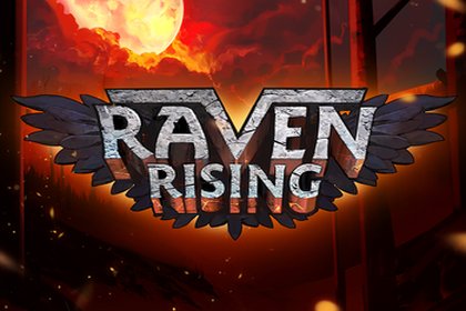 Raven Rising Online Slot Logo