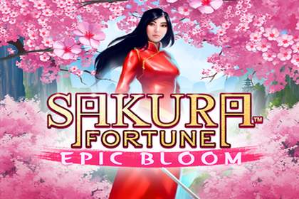 Sakura Fortune Epic Bloom Online Slot Logo
