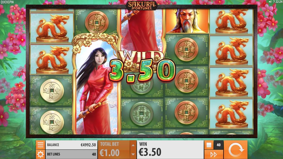 Sakura Fortune: image of winning