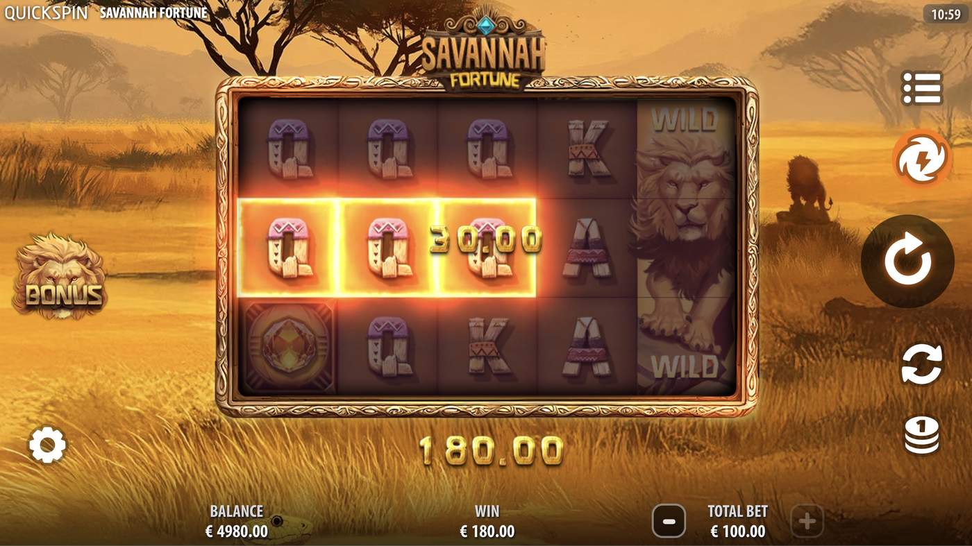 Savannah Fortune: image of winning