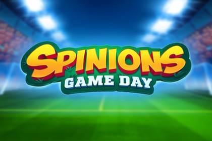 Spinions Game Day Online Slot Logo