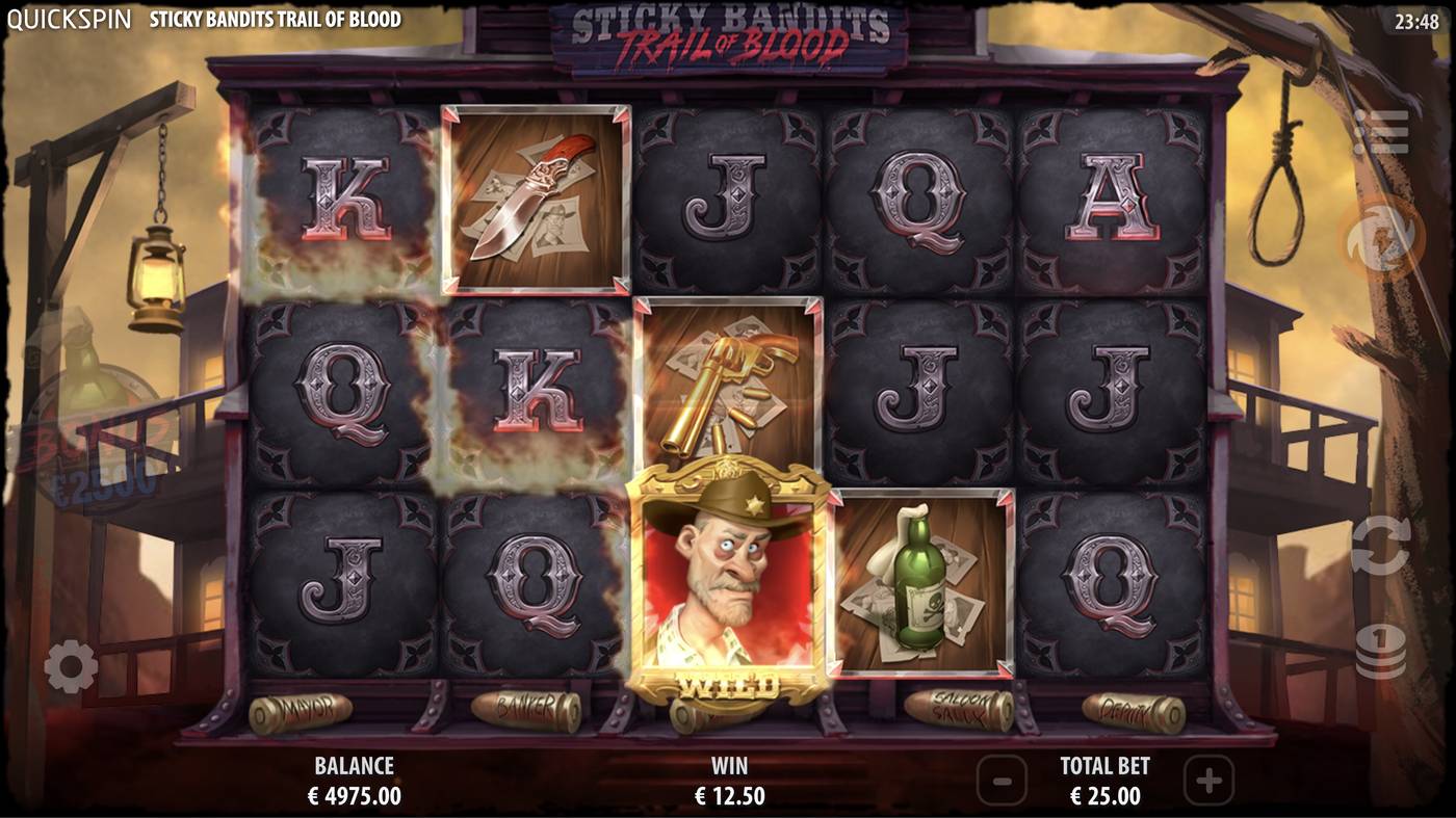 Sticky Bandits Trail of Blood: image of winning
