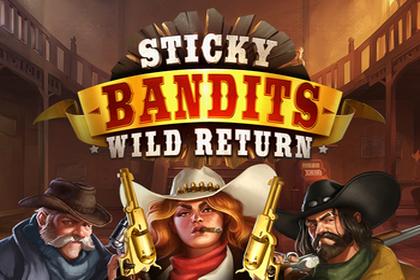Sticky Bandits: Wild Return Online Slot Logo