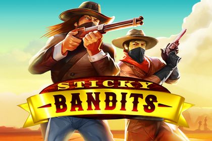 Sticky Bandits Online Slot Logo