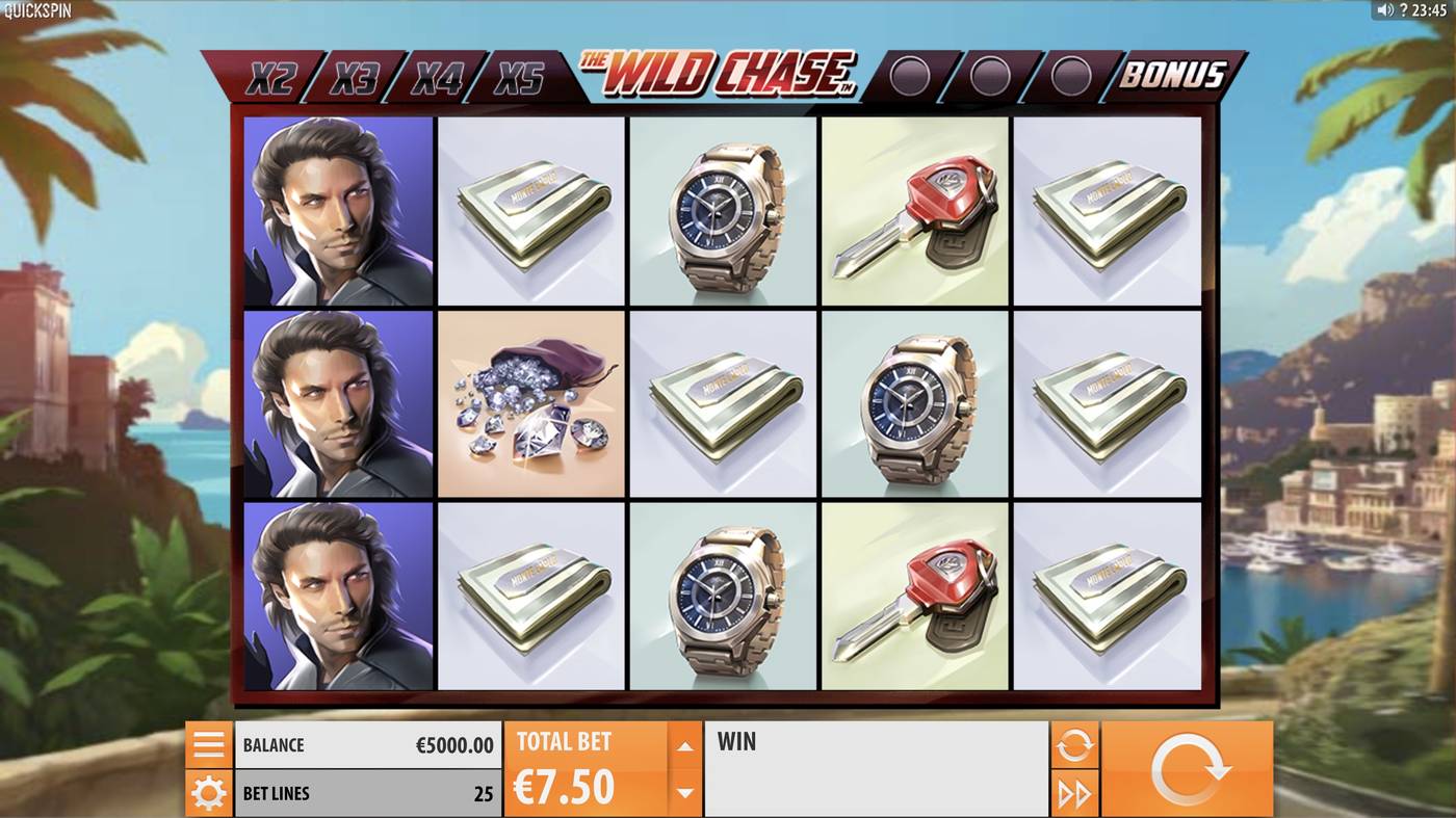 The Wild Chase: image of main menu