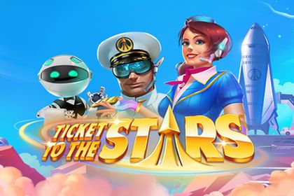 Ticket to the Stars Online Slot Logo