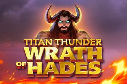 Titan Thunder Wrath of Hades Online Slot Logo