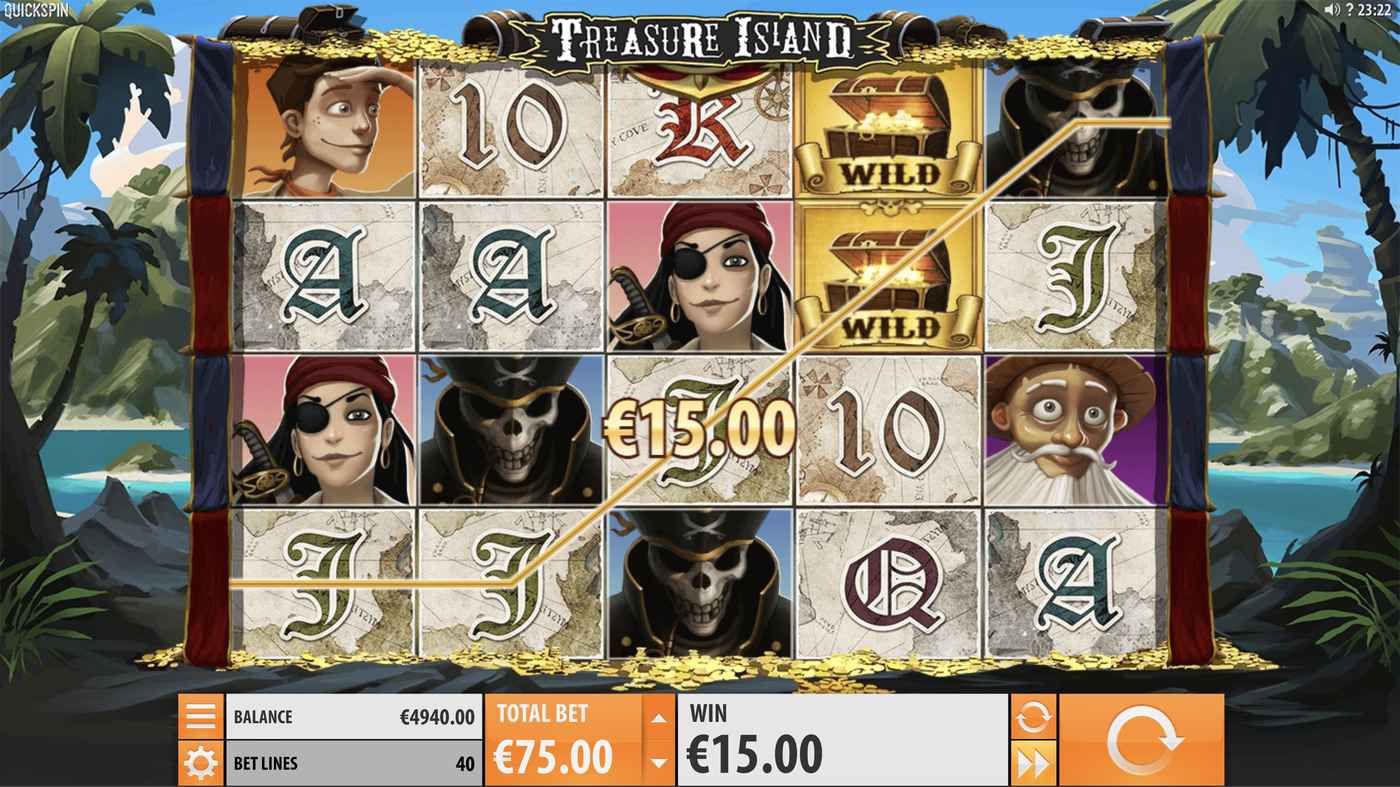Treasure Island: image of winning