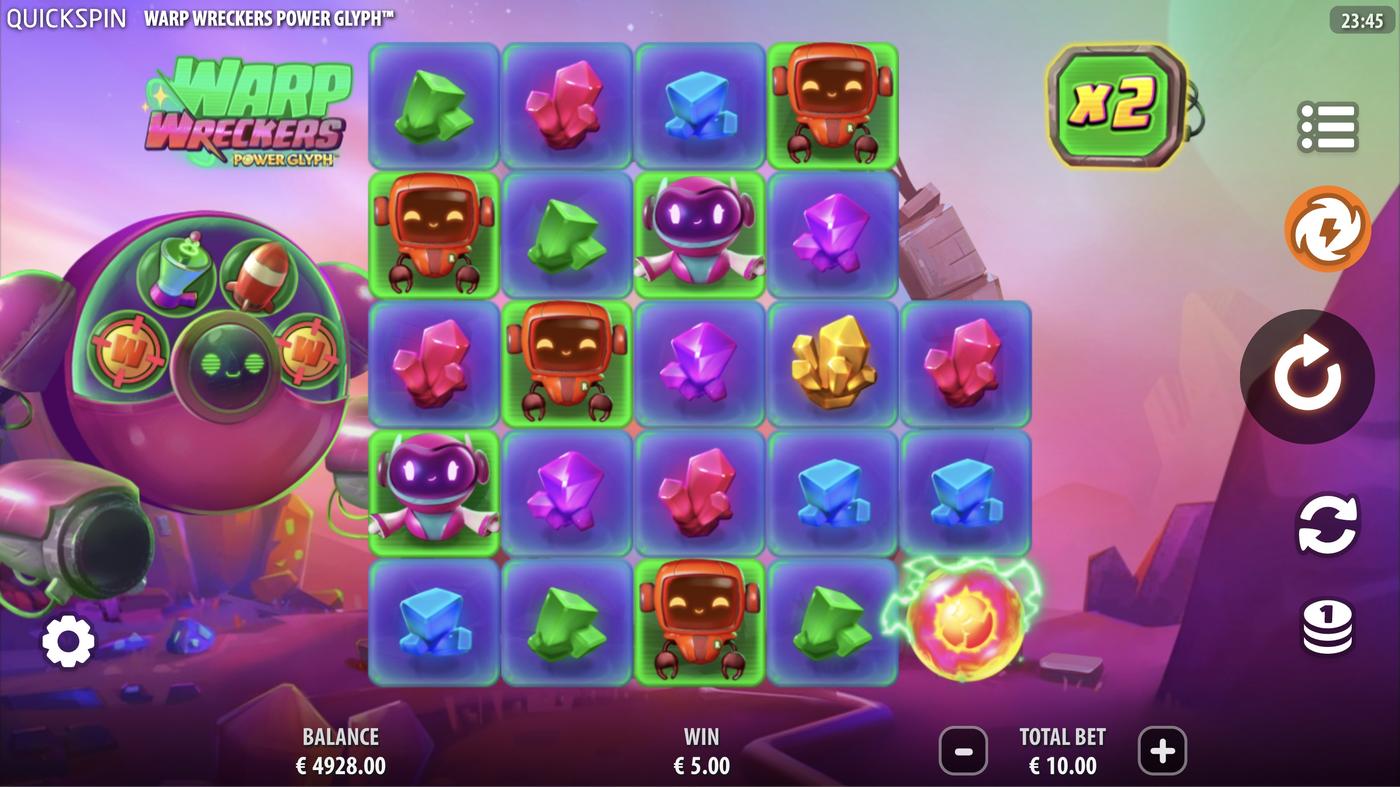 Warp Wreckers Power Glyph: image of winning